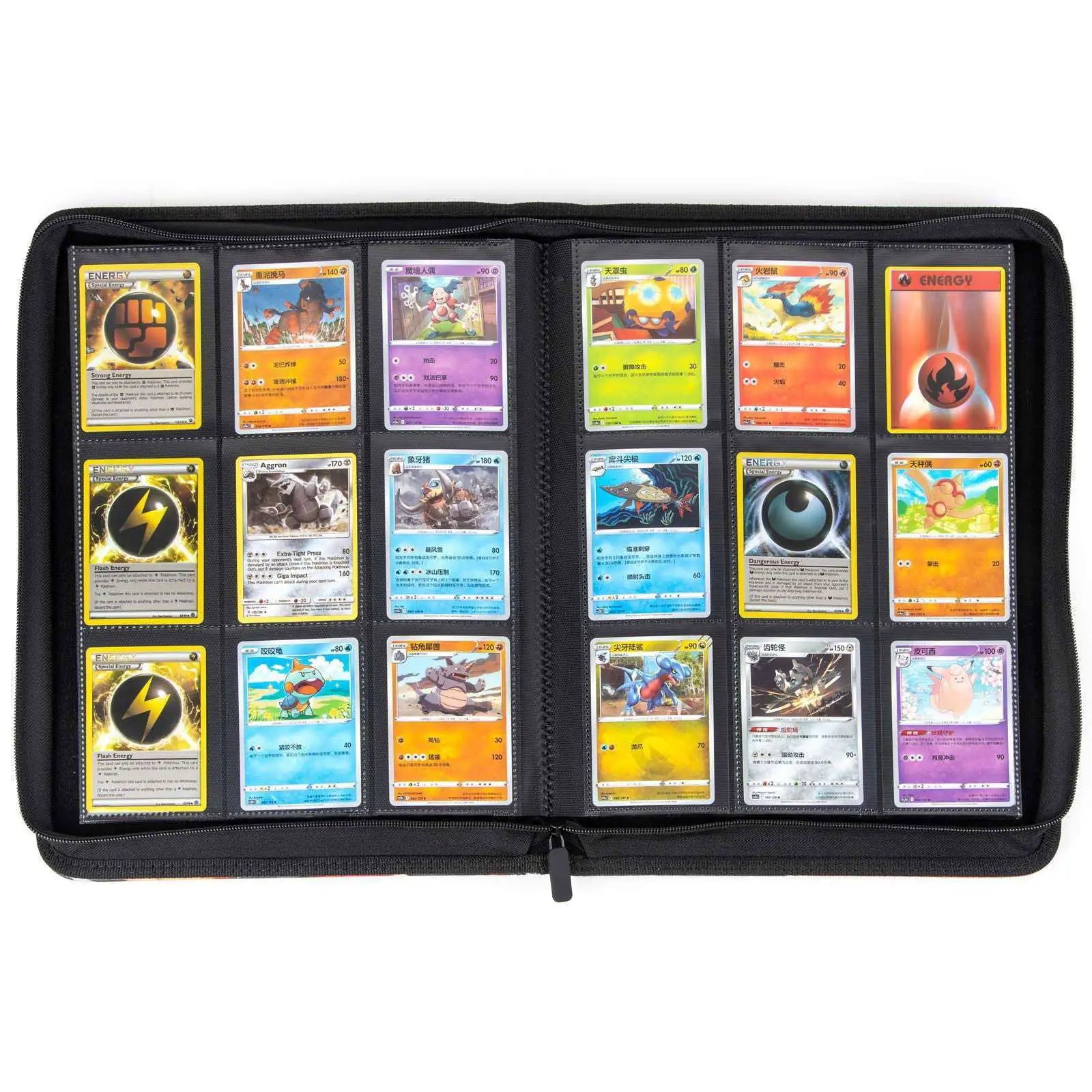 cardcosmos - Artwork 9 Pocket Zip Binder - Forest Sunrise