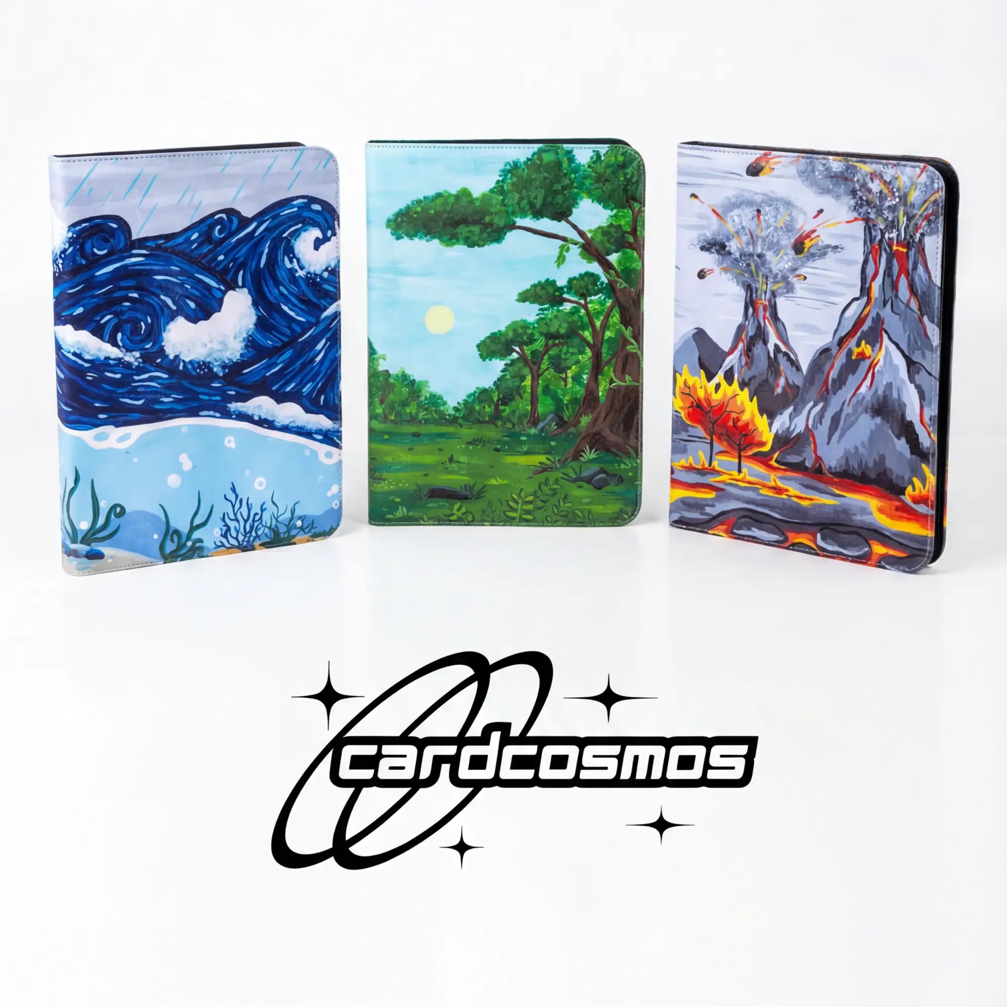 cardcosmos - Artwork 9 Pocket Zip Binder - Rough Seas