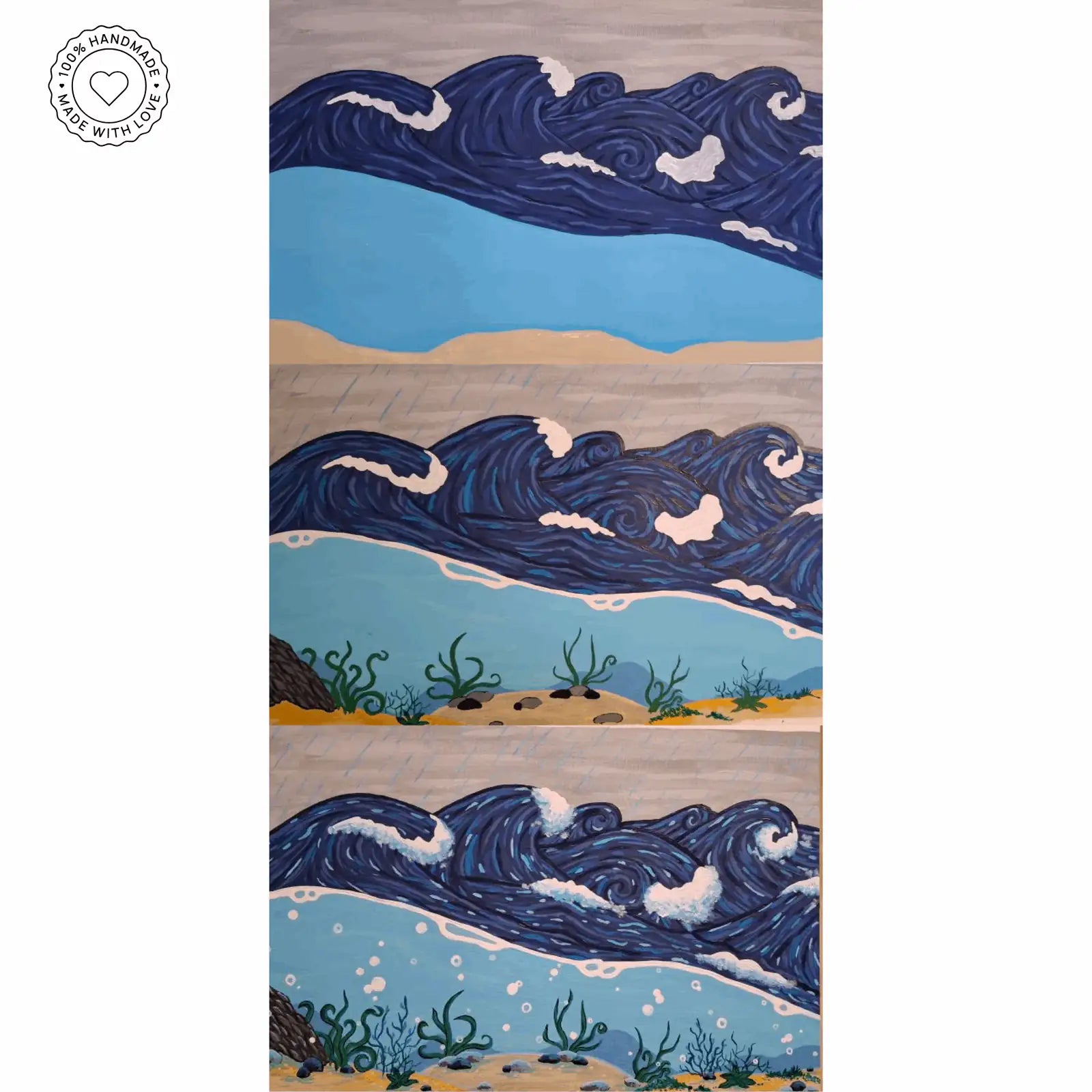 cardcosmos - Artwork Premium Playmat - Rough Seas