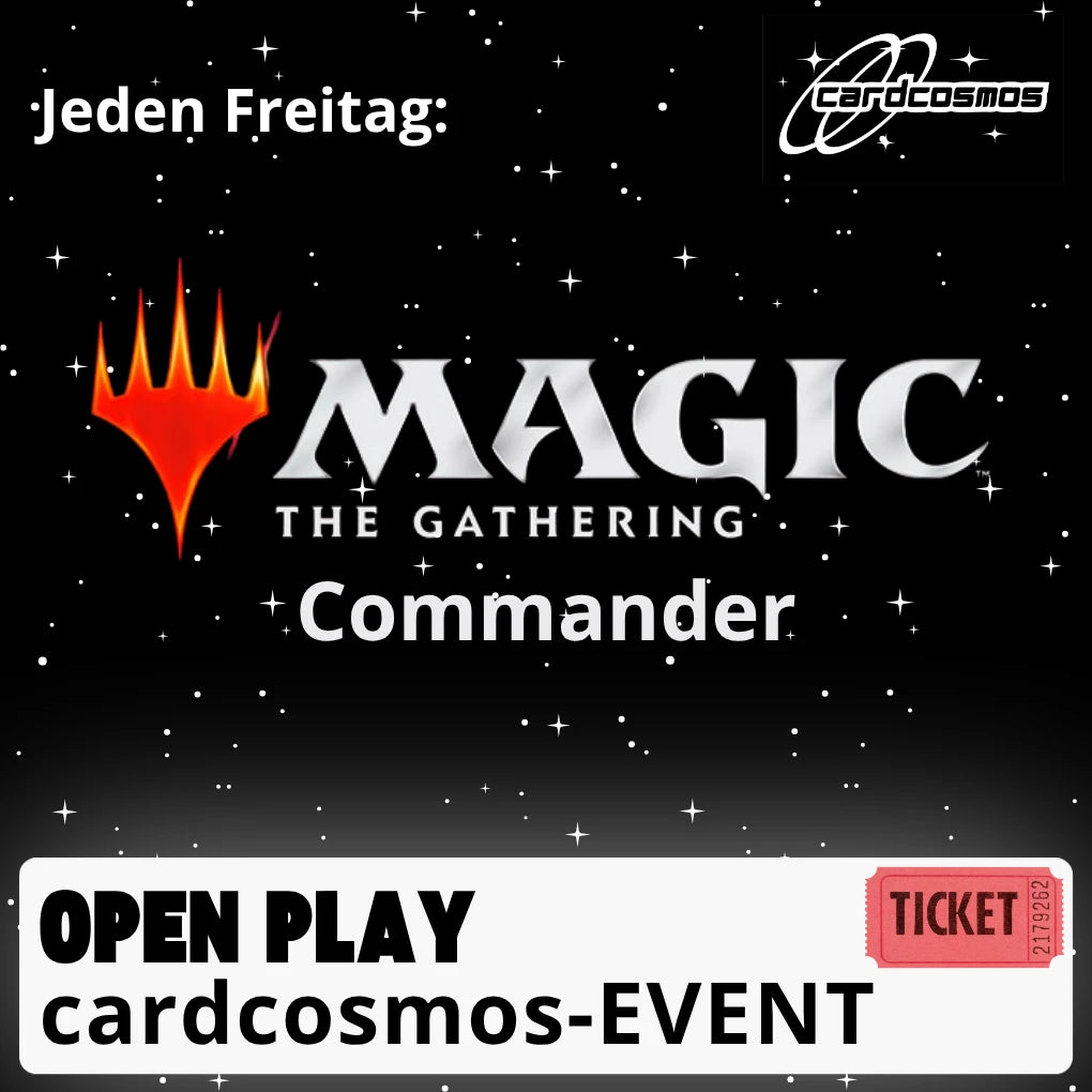 Ticket: Magic: The Gathering Commander | Open Play Freitag