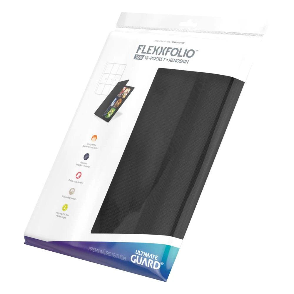 Ultimate Guard Flexxfolio 360 18-Pocket Xenoskin Schwarz