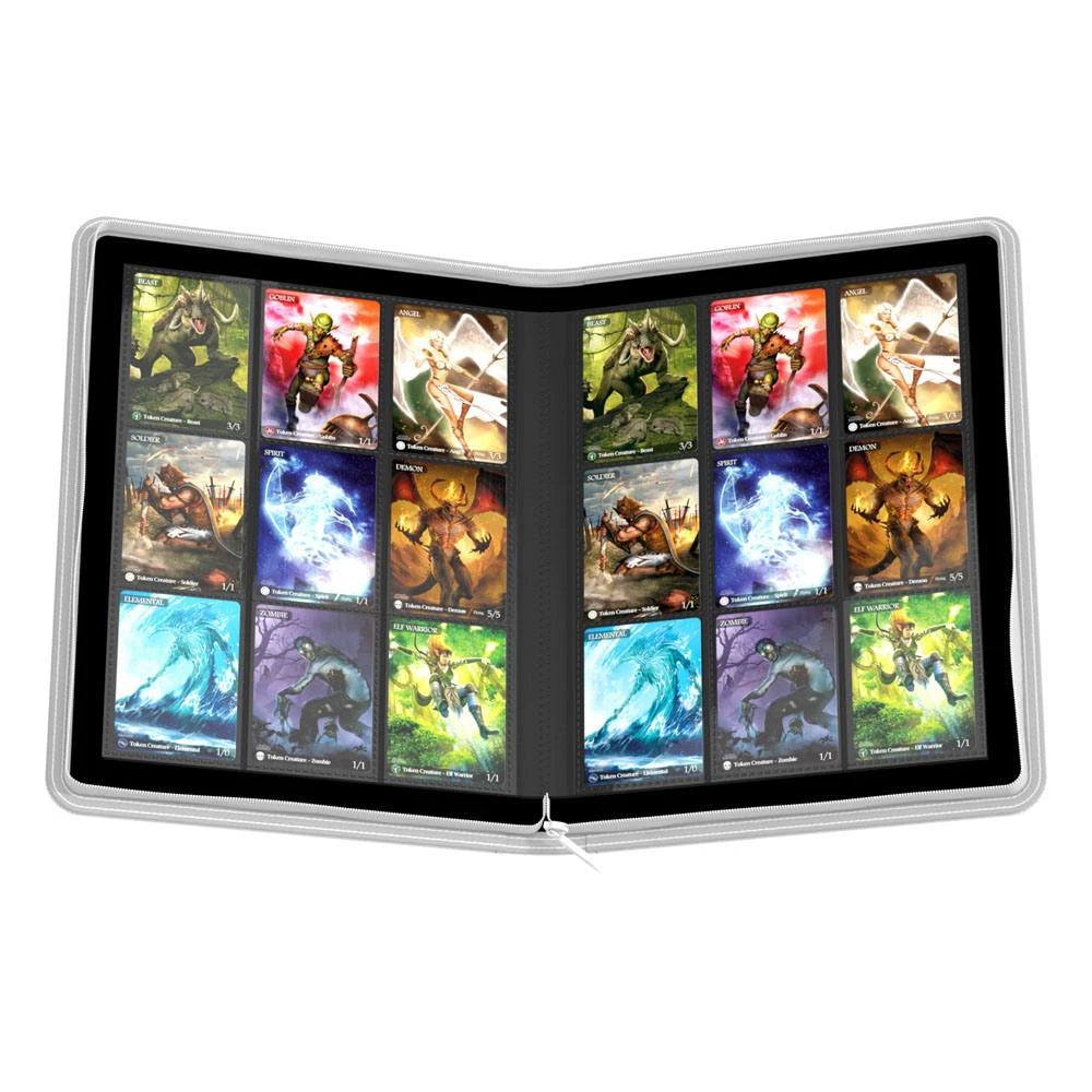 Ultimate Guard Zipfolio 360 18-Pocket Xenoskin Weiß