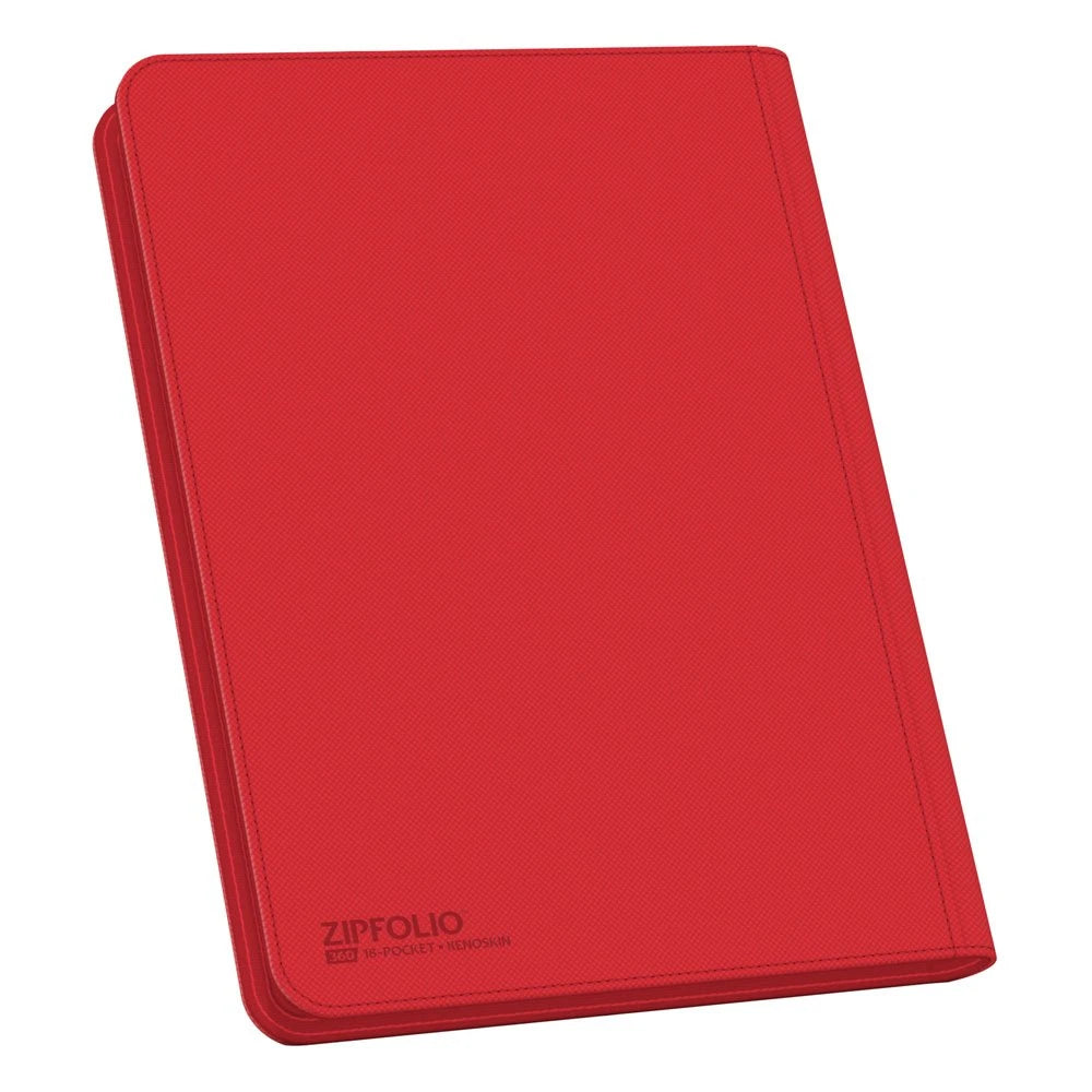 Ultimate Guard Zipfolio 360 18-Pocket Xenoskin Rot