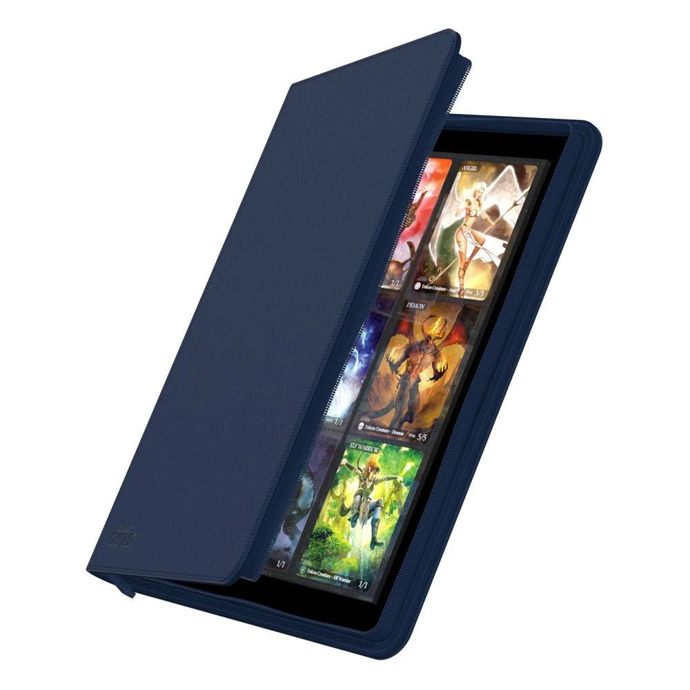 Ultimate Guard Zipfolio 360 18-Pocket Xenoskin Blau