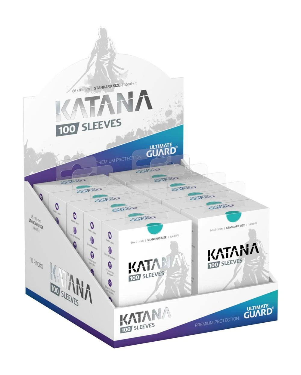 Ultimate Guard Katana Sleeves Standard Size Türkis – 100 Stück